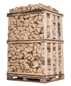 Caisse de Bois de chauffage 25cm- Mélange de bois durs (2m3)